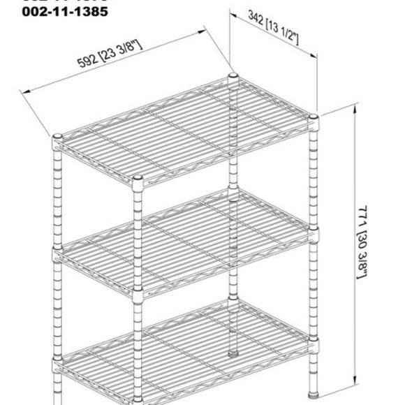 Storage wire shelf from target - Picture 4 of 5